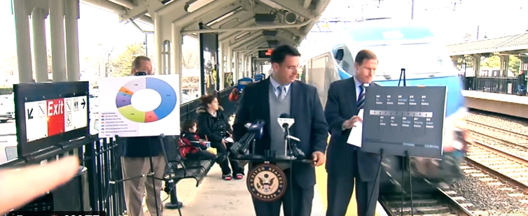 Blumenthal Nearly Flattened by Train at His Own Rail Safety Press Conference — The Video Is Exactly What You Think