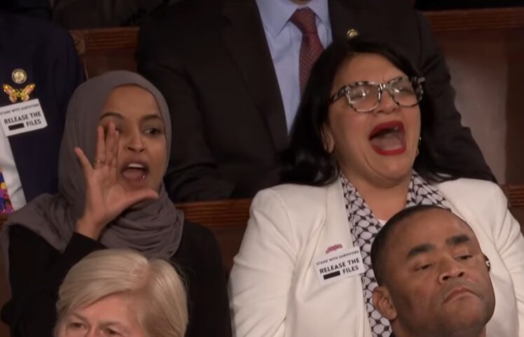 Did Rashida Tlaib Just Chant "KKK" During the State of the Union?