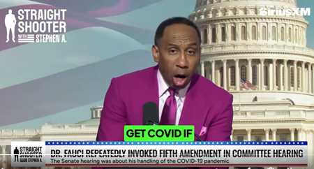 ESPN's Stephen A. Smith Turns on Fauci: 'It Almost Killed Me' After Three COVID Shots