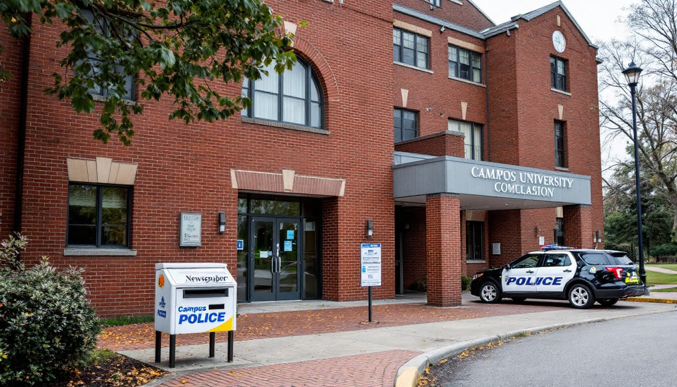Public University Sends Armed Police After Student Journalist for Writing a Critical Email
