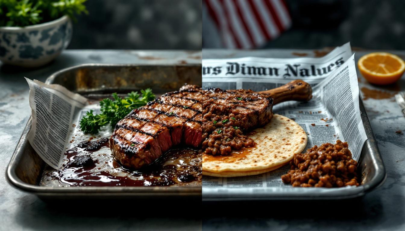 The Media Attacked Hegseth for Feeding Troops Steak — Then Complained the Troops Aren't Being Fed Well Enough — Pick a Lane, You Frauds